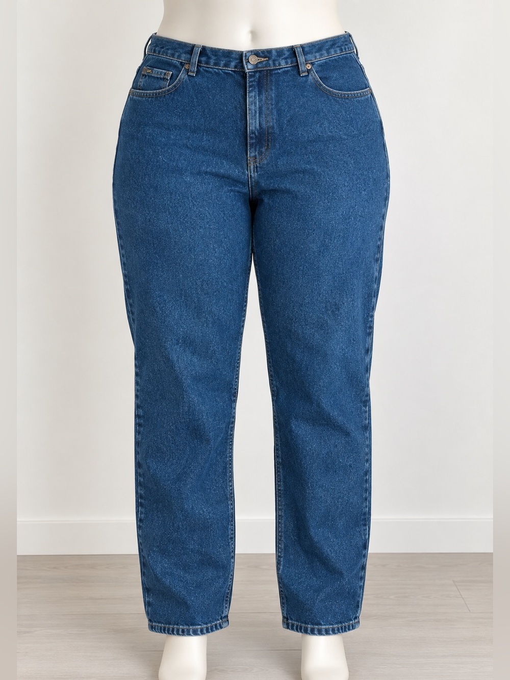 Lee Women's Boyfriend Jeans - Deep Blue Denim